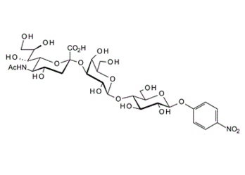 1611491-05-4 , Neu5Aca(2-3)Galb(1-4)Glc-b-pNP; 4-Nitrophenyl O-(N-acetyl-a-neuraminosyl)-(2-3)-b-D-galactopyranosyl-(1-4)-b-D-glucopyranoside