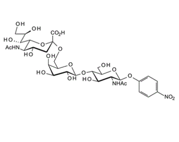 501427-93-6 , Neu5Aca(2-6)Galb(1-4)GlcNAc-b-pNP; 4-Nitrophenyl O-(N-acetyl-a-neuraminosyl)-(2-6)-b-D-galactopyranosyl-(1-4)-2-acetamido-2-deoxy-b-D-glucopyranoside