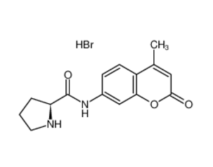 115388-93-7 , 	L-Proline-AMC.HBr ; L-Proline 7-amido-4-methylcoumarin hydrobromide salt