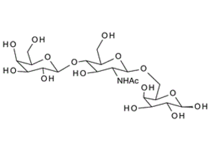 20331-45-7 , Gal-b-1,4-GlcNAc-b-1,6-Gal ; 6-O-[2-Acetamido-2-deoxy-4-O-(b-D-galactopyranosyl)-b-D-glucopyranosyl]-D-galactopyranose