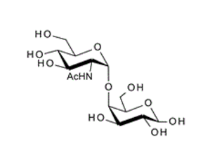 76909-76-7 , 4-O-(2-Acetamido-2-deoxy-a-D-glucopyranosyl)-D-galactopyranose