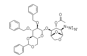 99541-23-8 , 3-O-Acetyl-1,6-anhydro-2-azido-2',3'-di-O-benzyl-4',6'-O-benzylidene-2-deoxy-b-D-cellobiose