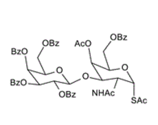 660391-80-0 , Acetyl 2-acetamido-4-O-acetyl-6-O-benzoyl-2-deoxy-3-O-(2,3,4,6-tetra-O-benzoyl-b-D-galactopyranosyl)-a-D-thiogalactopyranoside