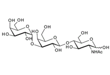 77356-46-8 , a-Gal epitope type II; Gala1-3Galb1-4GlcNAc ; Blood Group B type II linear trisaccharide