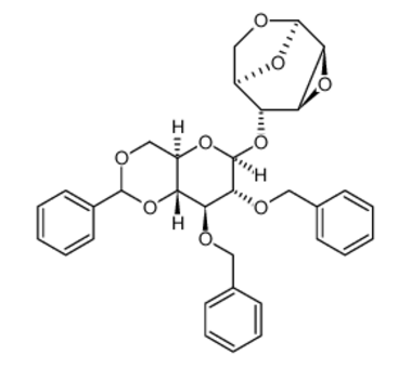99541-22-7 , 1,6:2,3-Dianhydro-4-O-(2,3-di-O-benzyl-4,6-O-benzylidene-b-D-glucopyranosyl)-b-D-mannopyranose
