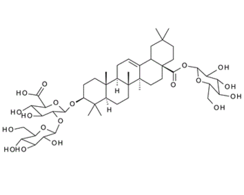 34367-04-9 , Ginsenoside Ro ,   Chikusetsusaponin;  Polysciasaponin P3