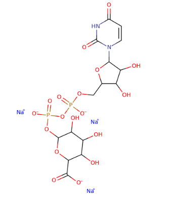 63700-19-6 , UDP-D-glucuronide trisodium salt, UDPGA , CAS:63700-19-6