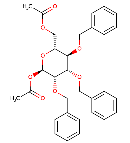 65556-30-1 , 1,6-二-O-乙酰基-2,3,4-三-O-苄基-α-D-吡喃甘露糖, 1,6-Di-O-acetyl-2,3,4-tri-O-benzyl-a-D-mannopyranose,  CAS:65556-30-1