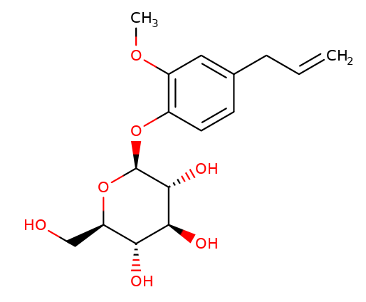 18604-50-7,丁香酚葡糖苷,Eugenol glucoside,CAS:18604-50-7