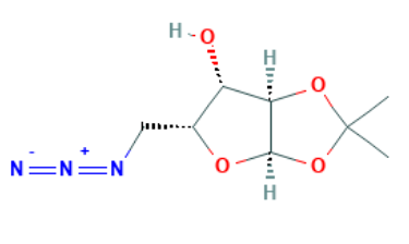 4711-03-9 ,5-叠氮-5-脱氧-1,2-异丙叉-α-D-呋喃木糖, CAS:4711-03-9