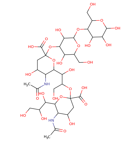 18409-15-9 , Di-(N-acetylneuramin)lactose , GD3-Oligosaccharide