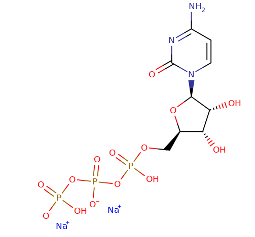 18423-42-2 , Cytidine-5-triphosphoric acid disodium salt, CAS:18423-42-2