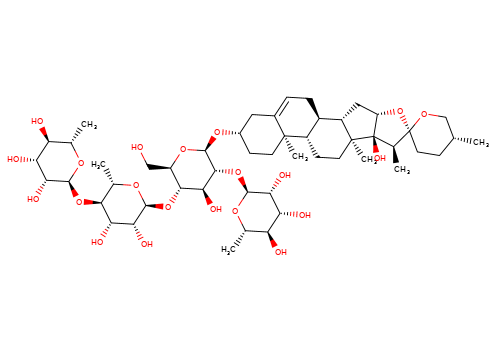 68124-04-9 , Chonglou Saponin VII ; Pennogenin tetraglycoside