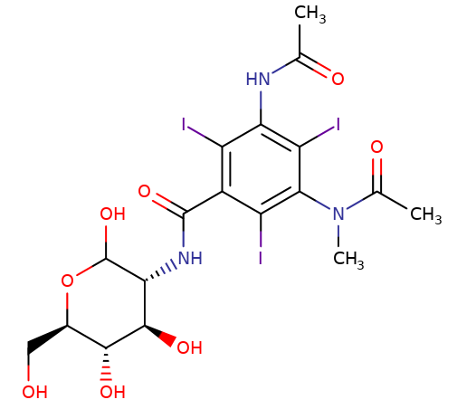 31112-62-6 , Metrizamide, 甲泛葡胺, CAS:31112-62-6