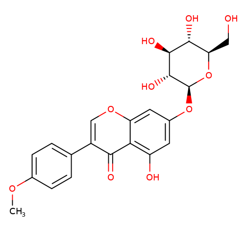 5928-26-7, Sissotrin, 黄檀苷, CAS:5928-26-7