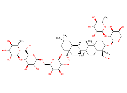 14216-03-6 , Hederacoside C , Akebiasaponin PK; Tauroside H2; Hederoside H; Astrantiasaponin H