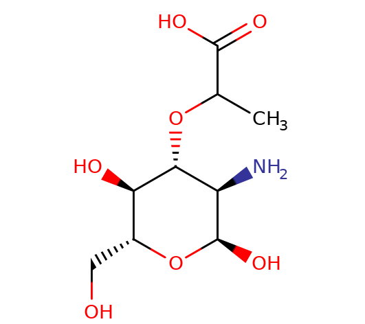 1114-41-6 , Muramic acid, 胞壁酸, CAS:1114-41-6