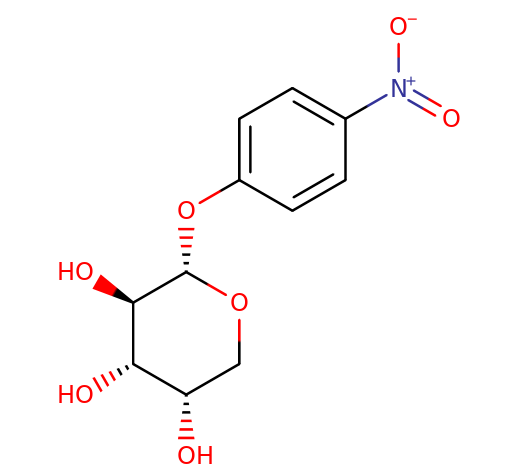 1223-07-0, 4-Nitrophenyl alpha-L-Arabinopyranoside, CAS: 1223-07-0