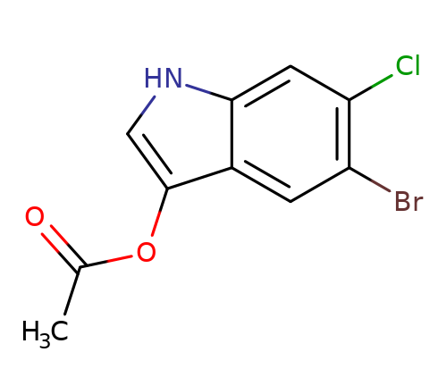 102185-48-8 , 5-bromo-6-chloro-3-indolyl acetate, CAS:102185-48-8