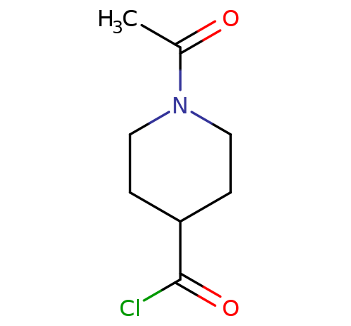 59084-16-1, N-Acetylpiperidine-4-carbonyl Chloride, CAS:59084-16-1