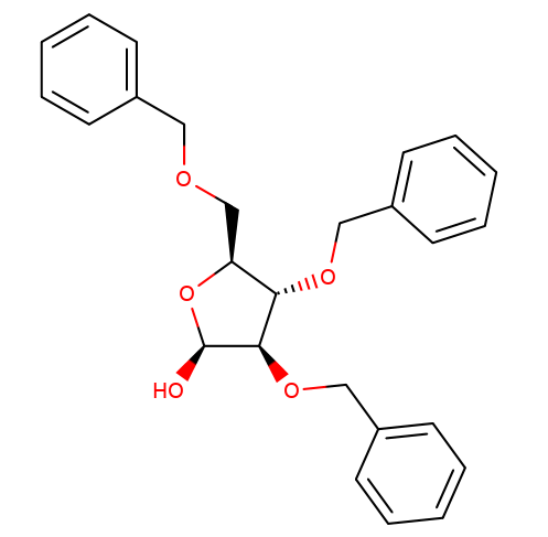 89615-42-9 , 2,3,5-三苄基-L-呋喃阿拉伯糖, CAS:89615-42-9