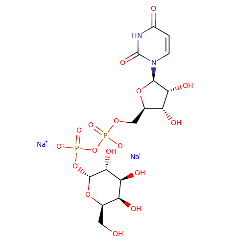137868-52-1,尿苷二磷酸-半乳糖二钠, UDP-a-D-Galactose disodium salt， Cas:137868-52-1