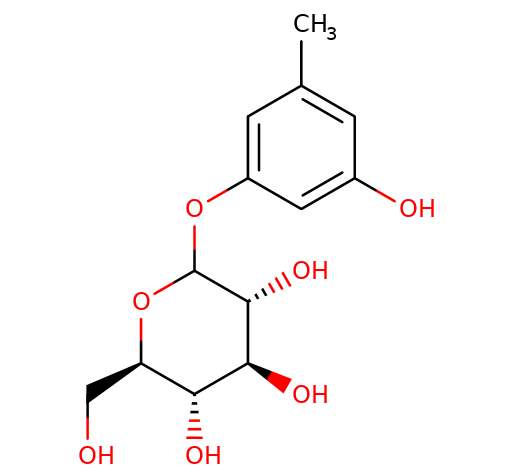 21082-33-7,苔黑酚葡萄糖苷, Orcinol glucoside, Cas:21082-33-7