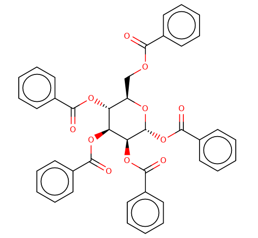 41569-33-9 , 五-O-苯甲酰基-a-D-吡喃甘露糖 , Penta-O-benzoyl-alpha-D-mannopyranose, Cas:41569-33-9