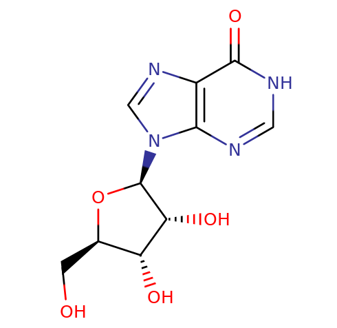 58-63-9, Inosine, 肌苷, 次黄苷, Cas:58-63-9