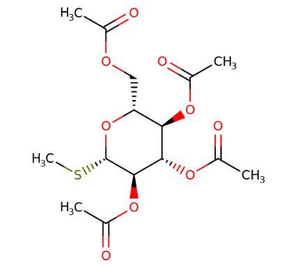 13350-45-3,甲基-2,3,4,6-O-四乙酰基-b-D-硫代吡喃葡萄糖苷, CAS: 13350-45-3