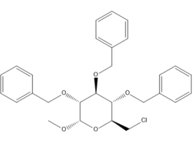 142543-88-2  ,Methyl 2,3,4-tri-O-benzyl-6-chloro-6-deoxy-a-D-glucopyranoside, CAS:142543-88-2