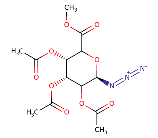 67776-38-9 ,1-叠氮-1-脱氧-beta-D-2,3,4-三乙酰基半乳糖醛酸甲酯, CAS:67776-38-9