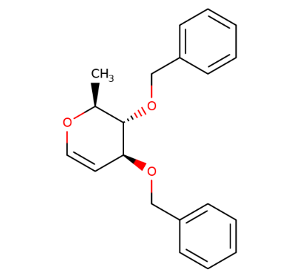 117249-17-9 , 3,4-O-二苄基-L-鼠李糖烯, 3,4-Di-O-benzyl-L-rhamnal, CAS:117249-17-9