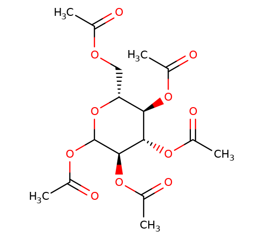 83-87-4 , 五乙酰-D-葡萄糖, Penta-O-acetyl-D-glucopyranose, CAS:83-87-4