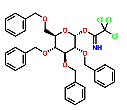 74808-09-6 , 四苄基-a-D-葡萄糖三氯乙酰亚胺酯, CAS:74808-09-6