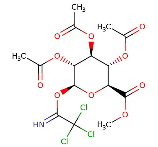 197895-54-8, Tri-O-acetyl-b-D-glucuronide methyl ester trichloroacetimidate, CAS:197895-54-8