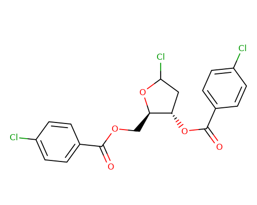 3601-90-9 , 1-氯-2-脱氧-3,5-二-O-对氯苯甲酰基-D-核糖, CAS:3601-90-9