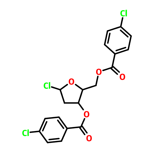 21740-23-8 , 1-chloro-3,5-di-(4-chlorobenzoyl)-2-deoxy-d-ribose, CAS:21740-23-8