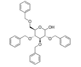 38768-81-9  , 2,3,4,6-Tetra-O-benzyl-b-D-glucopyranose, CAS:38768-81-9